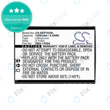 Baterie pentru Doro 7030, 7031, DFC-0270, 7080, 1200mAh, Li-Ion, 3.7V, DBX-1350A, HQ