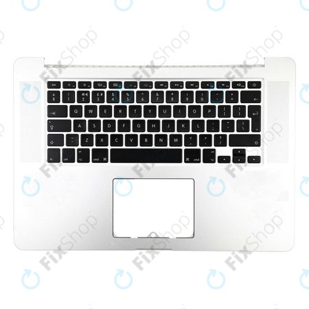 Apple MacBook Pro 15" A1398 (Late 2013 - Mid 2014) - Superior Ramă Tastatură + Tastatură UK