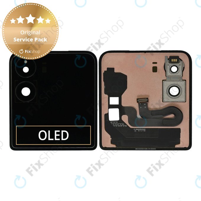 Xiaomi Mix Flip 2405CPX3DC - Ecran LCD + Sticlă Tactilă (Extern) (Purple) - 560005000N800 Genuine Service Pack