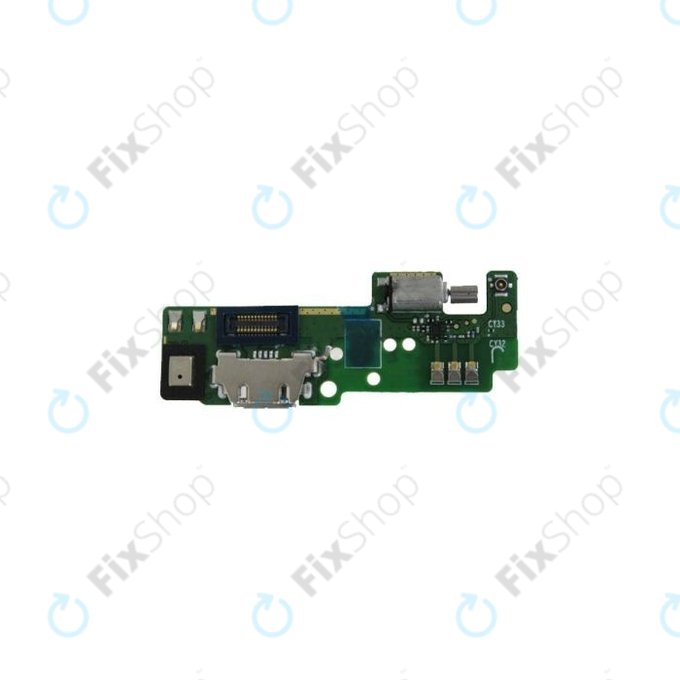 Sony Xperia E5 F3311 - Conector de Încărcare + Cablu flex + Microfon + Vibrator - 78PA4000020 Genuine Service Pack