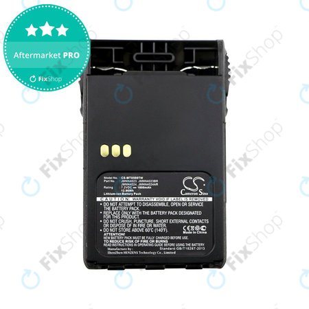 Baterie pentru Motorola EX500, 560, 600, GP329, 628, 644, PTX760, 1800mAh, Li-Ion, 7.2V, JMNN4023, HQ