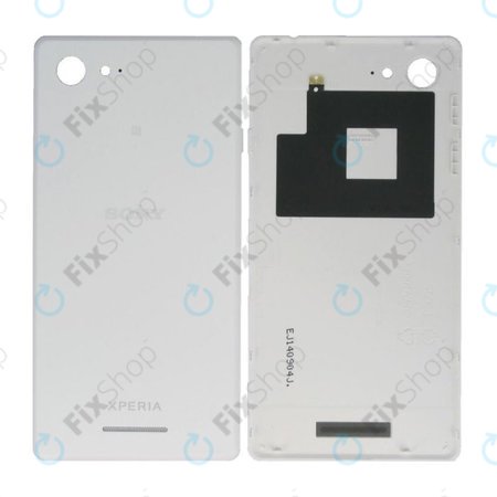 Sony Xperia E3 D2203 - Carcasă Baterie (White) - A/405-59080-0001 Genuine Service Pack