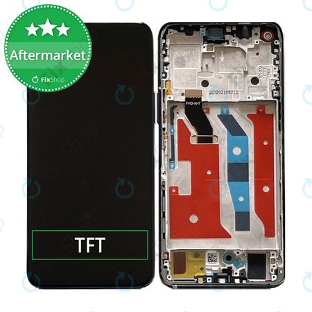 Honor 50 Lite - Ecran LCD + Sticlă Tactilă + Ramă (Midnight Black) TFT