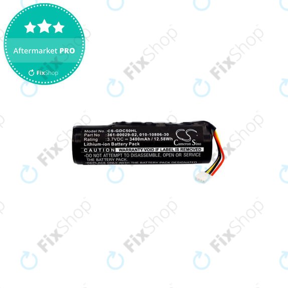 Garmin Alpha 100, DC50, GAA002, GAA003, GAA004, T5, TT10, TT15 - Baterie 010-10806-30, 010-11828-03, 361-00029-02 3400mAh HQ