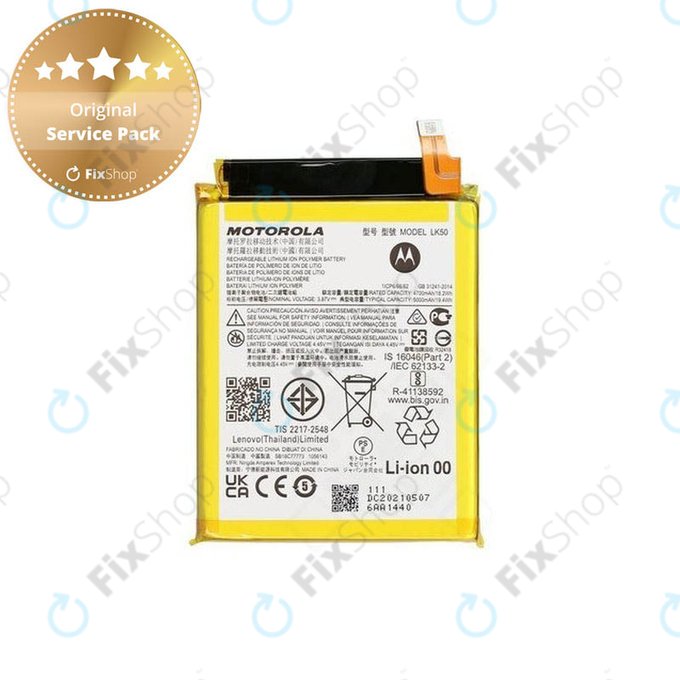 Motorola Moto G60s XT2133 - Baterie LK50 5000mAh - SB18C77773, SB18C77775 Genuine Service Pack