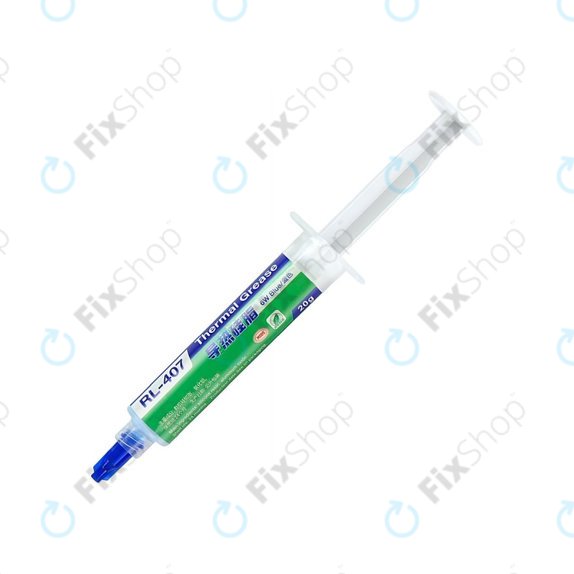 Pastă termoconductoare din silicon Relife RL-407, 6 W/mK, 20g, albastru