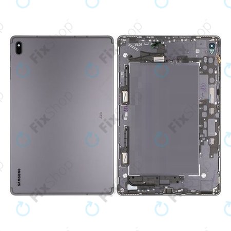 Samsung Galaxy Tab S7 FE 5G T736B - Carcasă Baterie (Mystic Black) - GH82-25745A Genuine Service Pack
