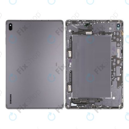 Samsung Galaxy Tab S7 FE 5G T736B - Carcasă Baterie (Mystic Black) - GH82-25745A Genuine Service Pack