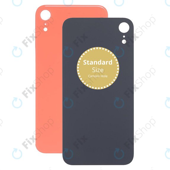 Apple iPhone XR - Sticlă Carcasă Spate (Coral)