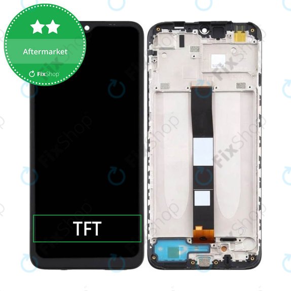 Xiaomi Redmi 9A, Redmi 9AT, Redmi 9C - Ecran LCD + Sticlă Tactilă + Ramă TFT