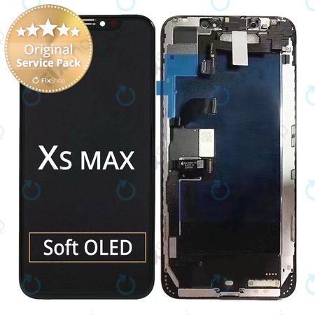 Apple iPhone XS Max - Ecran LCD + Sticlă Tactilă + Ramă - 661-12944 Genuine Service Pack