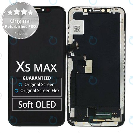 Apple iPhone XS Max - Ecran LCD + Sticlă Tactilă + Ramă Original Refurbished PRO