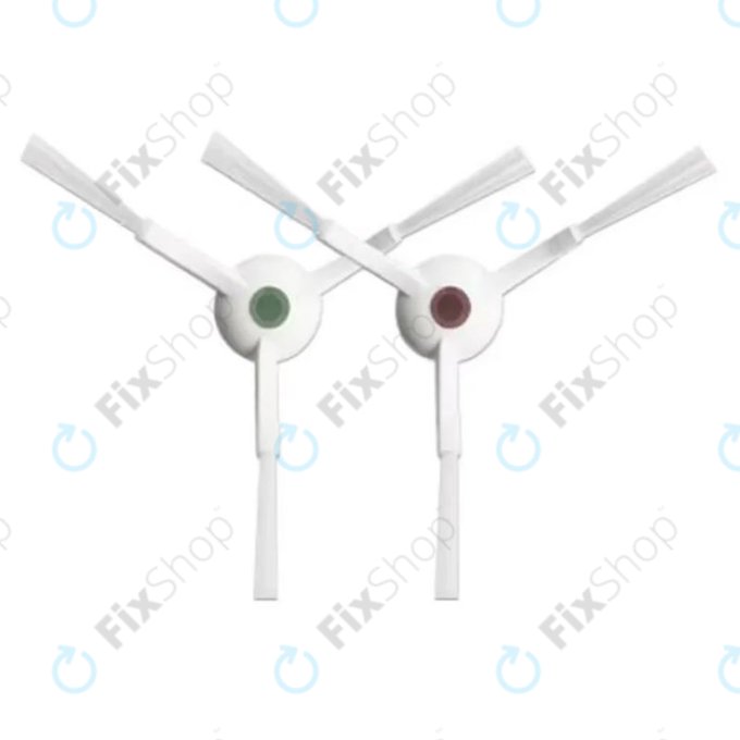 Ecovacs Deebot N-series, T-series, Ozmo-series, X-series - Perie laterală (Alb) - 2buc