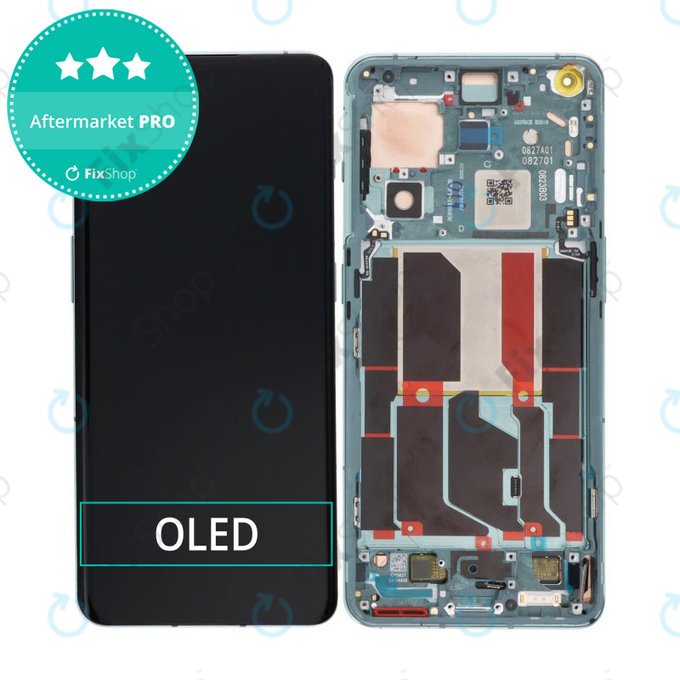 OnePlus 10 Pro NE2210 NE221 - Ecran LCD + Sticlă Tactilă + Ramă (Emerald Forest) OLED