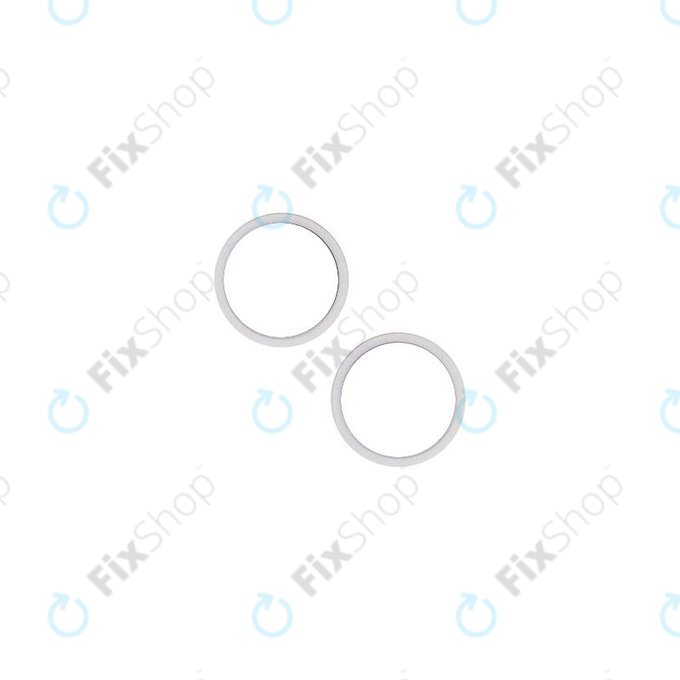 Apple iPhone 14, 14 Plus - Ramă Diapozitiv Cameră (Starlight) - 2buc