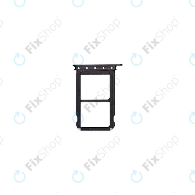 Huawei P20 Pro CLT-L29, CLT-L09 - Slot SIM (Black) - 51661JCK Genuine Service Pack