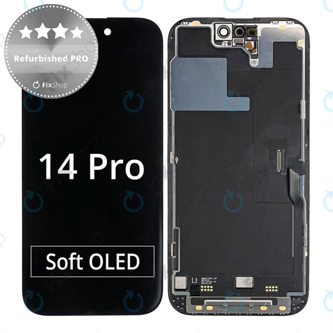 Apple iPhone 14 Pro - Ecran LCD + Sticlă Tactilă + Ramă Refurbished PRO