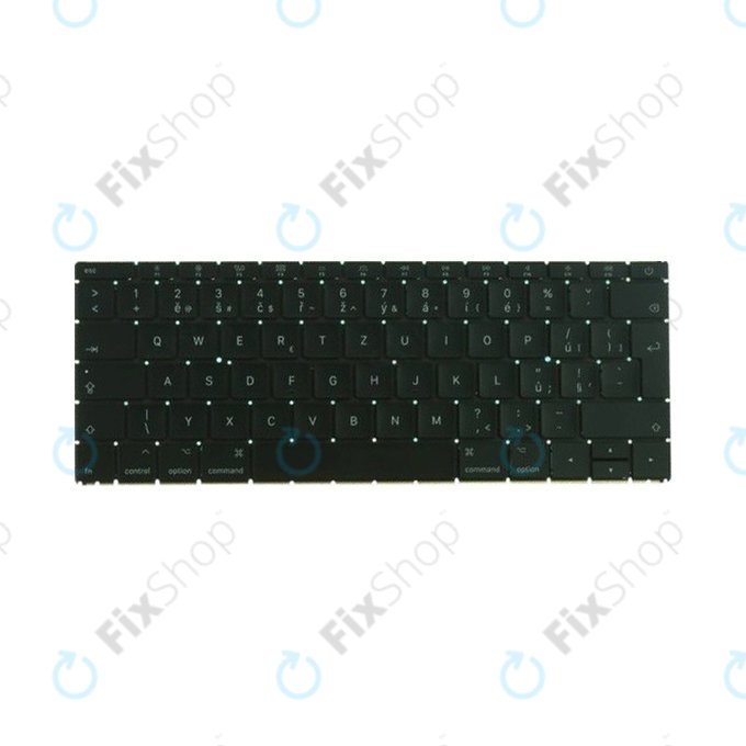 Apple MacBook 12" A1534 (Early 2016) - Tastatură CZ