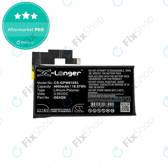 Google Pixel 6 Pro - Baterie G63QN 4900mAh HQ