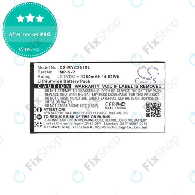 myPhone 3010 Classic - Baterie MP-S-P 1250mAh HQ