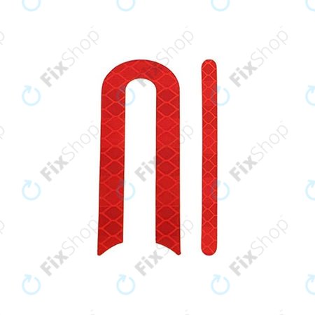 Xiaomi Mi Electric Scooter 2 M365 - Set Complet de Autocolante Reflectorizante (Red)
