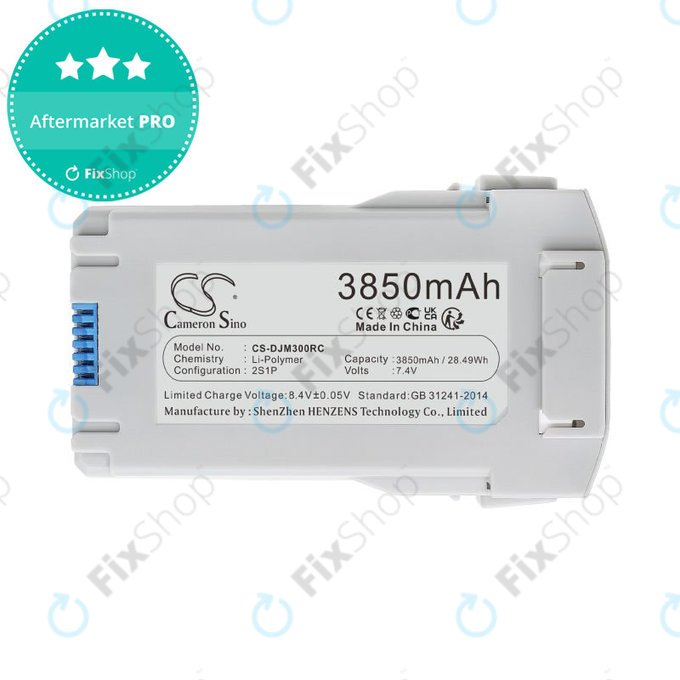 Baterie pentru DJI Mini 3, Mini 3 Pro, Mini 4, Mini 4 Pro, 3850mAh, Li-Pol, 7.4V, BWX162-2453-7.38, HQ