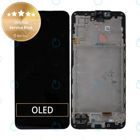 Samsung Galaxy A17 A176B - Ecran LCD + Sticlă Tactilă + Ramă (Black) - GH82-38045A Genuine Service Pack