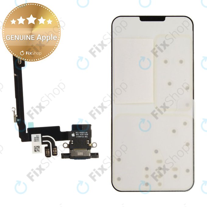 Conector de Încărcare + Cablu Flex pentru iPhone 16 Pro | Black Titanium | 923-11088 | Genuine Apple