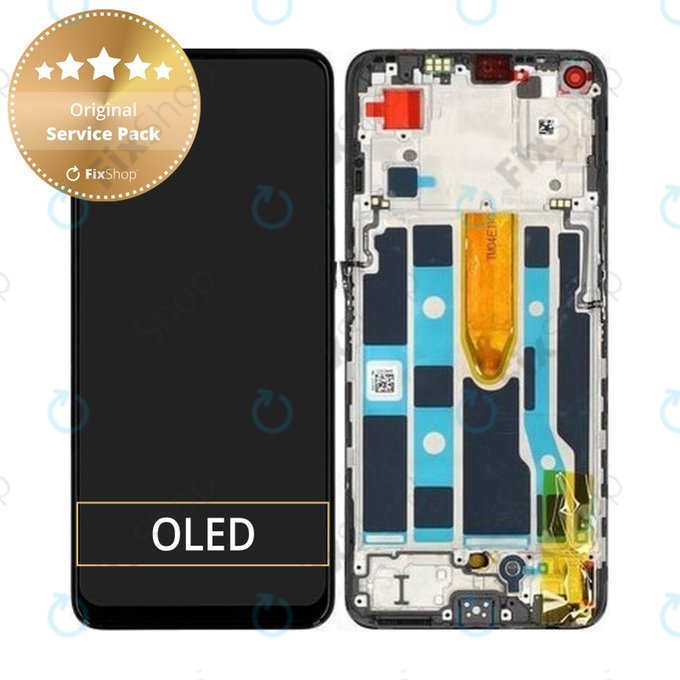Oppo Find X5 Lite - Ecran LCD + Sticlă Tactilă + Ramă - 4130040 Genuine Service Pack