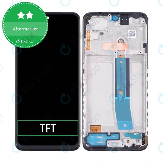 Xiaomi Redmi Note 11, 11S, Poco M4 Pro 4G - Ecran LCD + Sticlă Tactilă + Ramă (Graphite Grey) TFT