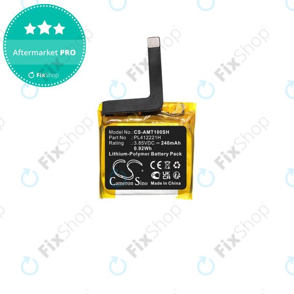 Baterie pentru Amazfit GTS, 240mAh, Li-Pol, 3.85V, PL412221H, HQ