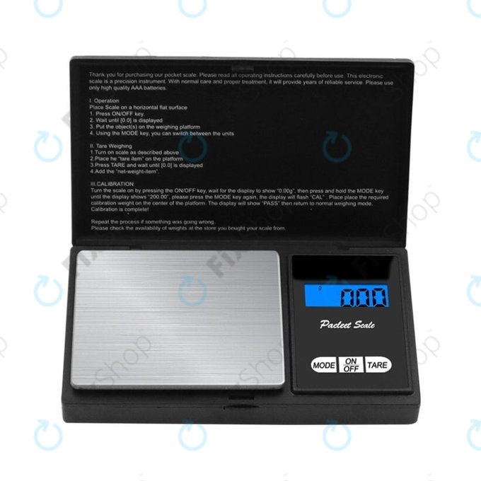 TFY MX-200 - Mini scară 200g/0.01g