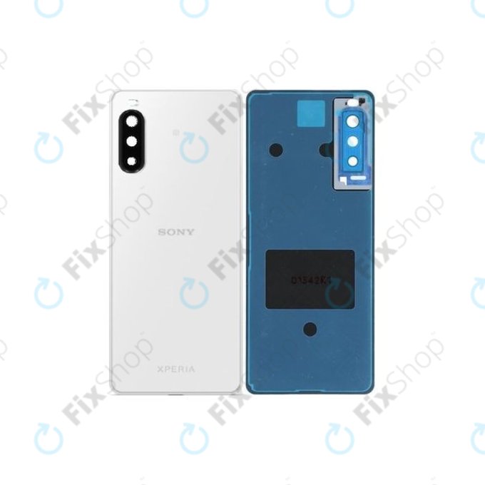 Sony Xperia 10 II - Carcasă Baterie (White) - A5019528A Genuine Service Pack