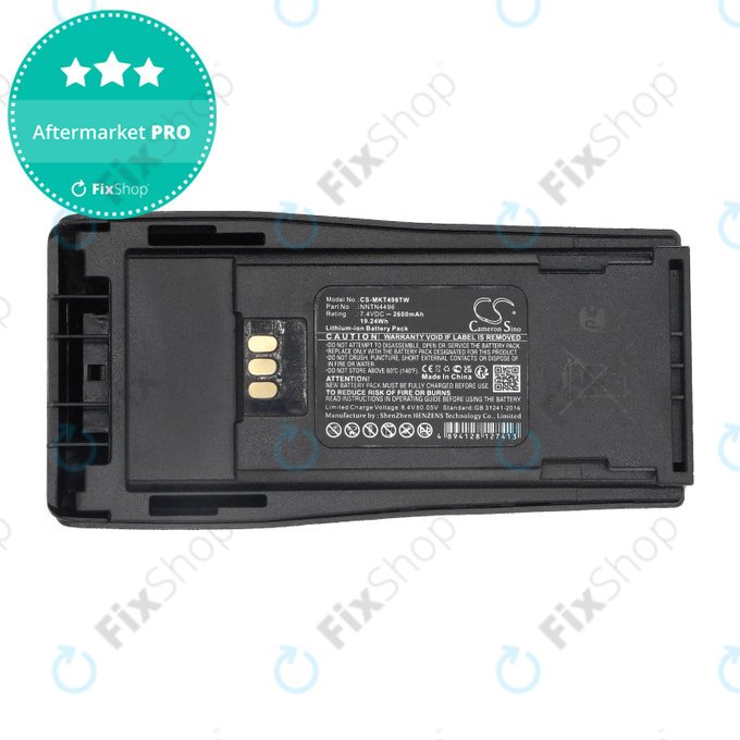 Baterie pentru Motorola CP, EP, GP, 2600mAh, Li-ion, 7.4V, NNTN4496, HQ