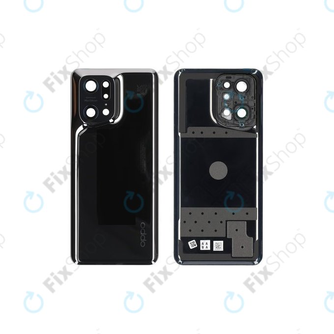 Oppo Find X5 Pro - Carcasă Baterie (Glaze Black) - 4150045 Genuine Service Pack