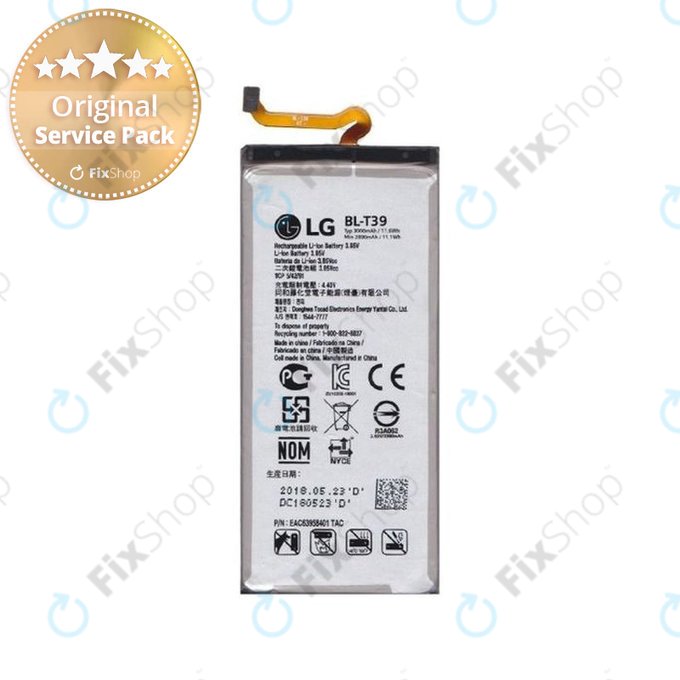 LG G710EM G7 ThinQ - Baterie 3000mAh - EAC63878401 Genuine Service Pack