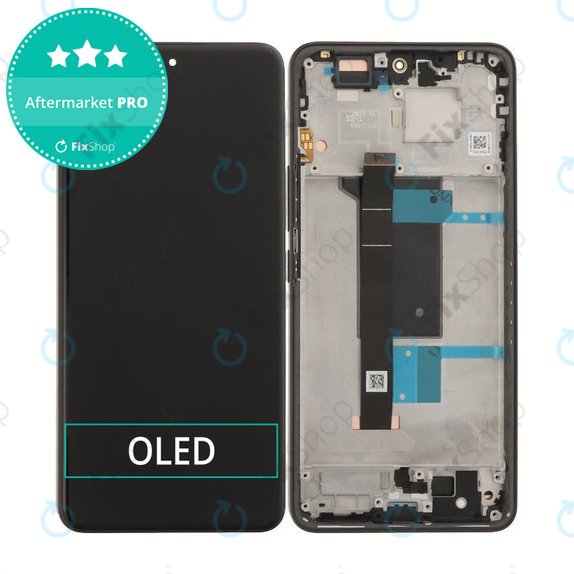 Ecran OLED pentru Xiaomi Redmi Note 15 Pro 4G, Sticlă tactilă cu ramă