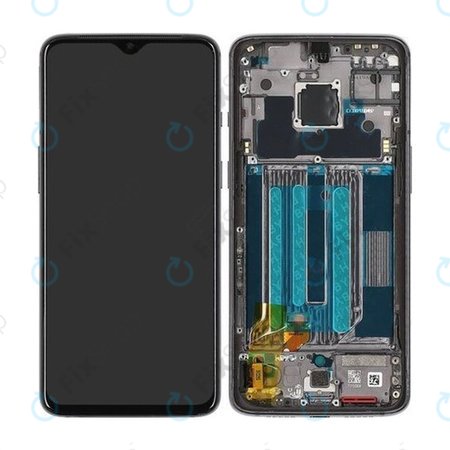 OnePlus 7 - Ecran LCD + Sticlă Tactilă + Ramă (Mirror Grey) - 2011100068