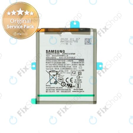Samsung Galaxy A71 A715F - Baterie EB-BA715ABY 4500mAh - GH82-22153A Genuine Service Pack