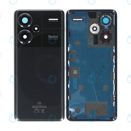 Xiaomi Redmi Note 13 Pro+ 23090RA98C - Carcasă Baterie (Midnight Black) - 560035N16U00 Genuine Service Pack