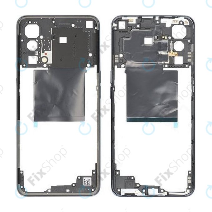 OnePlus Nord CE 5G - Ramă Mijlocie (Charcoal Ink) - 2011100305 Genuine Service Pack