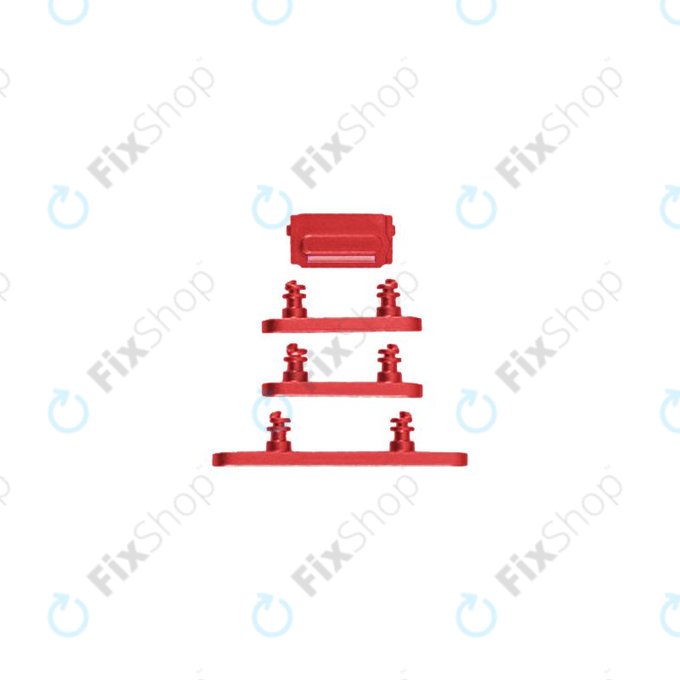 Apple iPhone 14 Plus - Butoane laterale (Red)