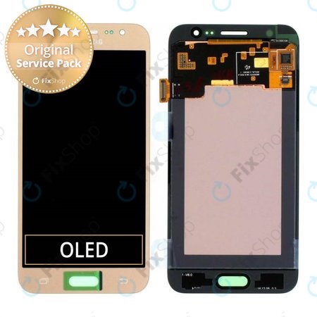 Samsung Galaxy J5 J500F - Ecran LCD + Sticlă Tactilă (Gold) - GH97-17667C Genuine Service Pack