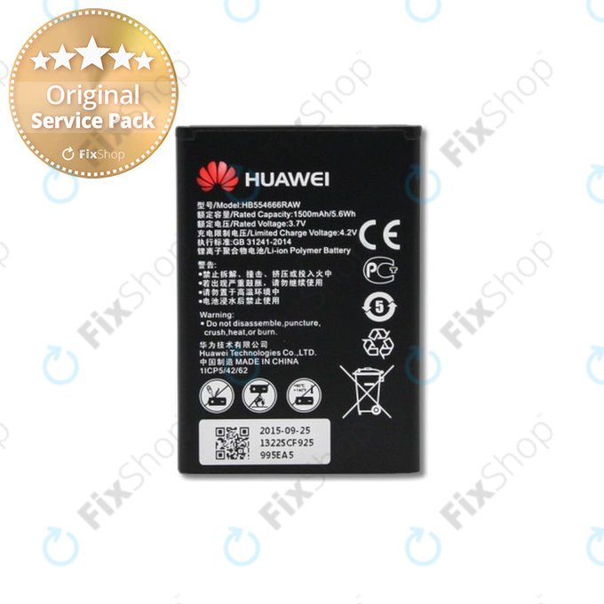 Huawei Router E5375 - Baterie HB554666RAW 1500mAh - 24021322 Genuine Service Pack