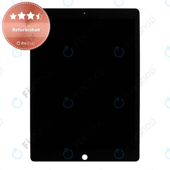 Ecran LCD pentru iPad Pro 12.9" (1st Gen 2015), Black, Sticlă Tactilă și IC Board cuout Frame, Refurbished
