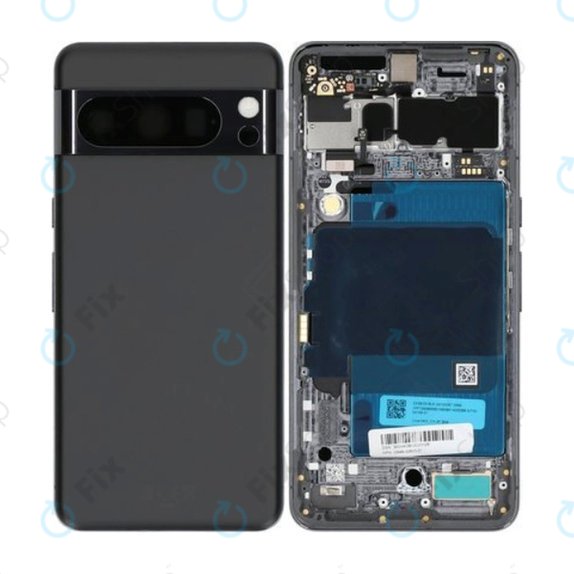 Google Pixel 8 Pro - Carcasă Baterie Complet (Obsidian)