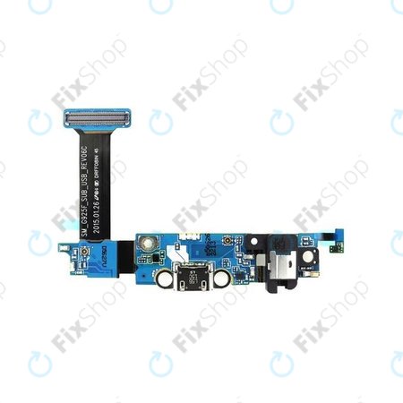 Samsung Galaxy S6 Edge G925F - Conector de Încărcare + Cablu flex - GH96-08226A Genuine Service Pack