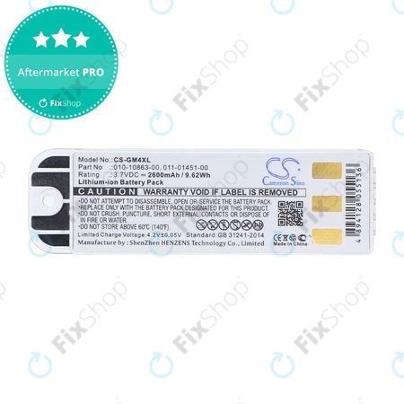 Baterie pentru Garmin Zumo 400, 550, 2600mAh, Li-Ion, 3.7V, 010-10863-00, 011-01451-00, HQ