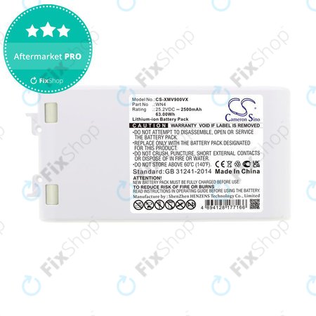 Baterie pentru Xiaomi Dreame V10, V9, V8, XR, 2500mAh, Li-Ion, 25.2V, WN4, HQ