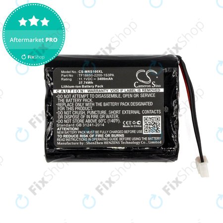 Baterie pentru Marshall Stockwell, 3400mAh, Li-Ion, 11.1V, TF18650-2200-1S3PA, HQ